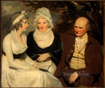  Ottis Oil Painting - John Johnstone Betty Johnstone and Miss Wedderburn Scottish portrait painter Henry Raeburn